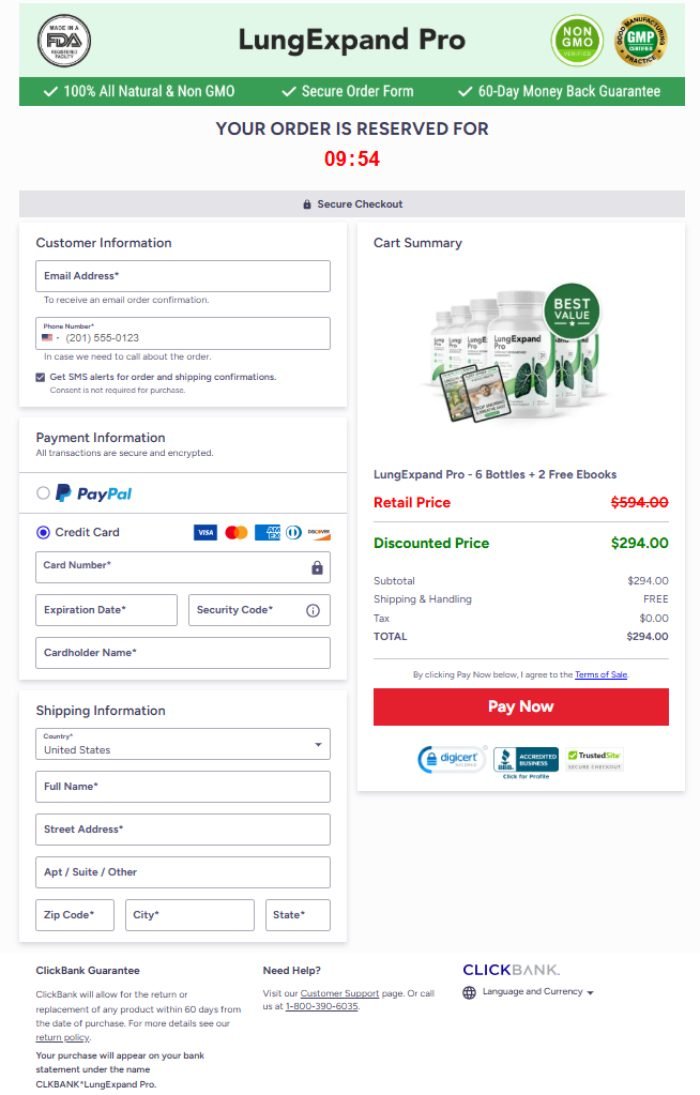 lungexpand pro buy now